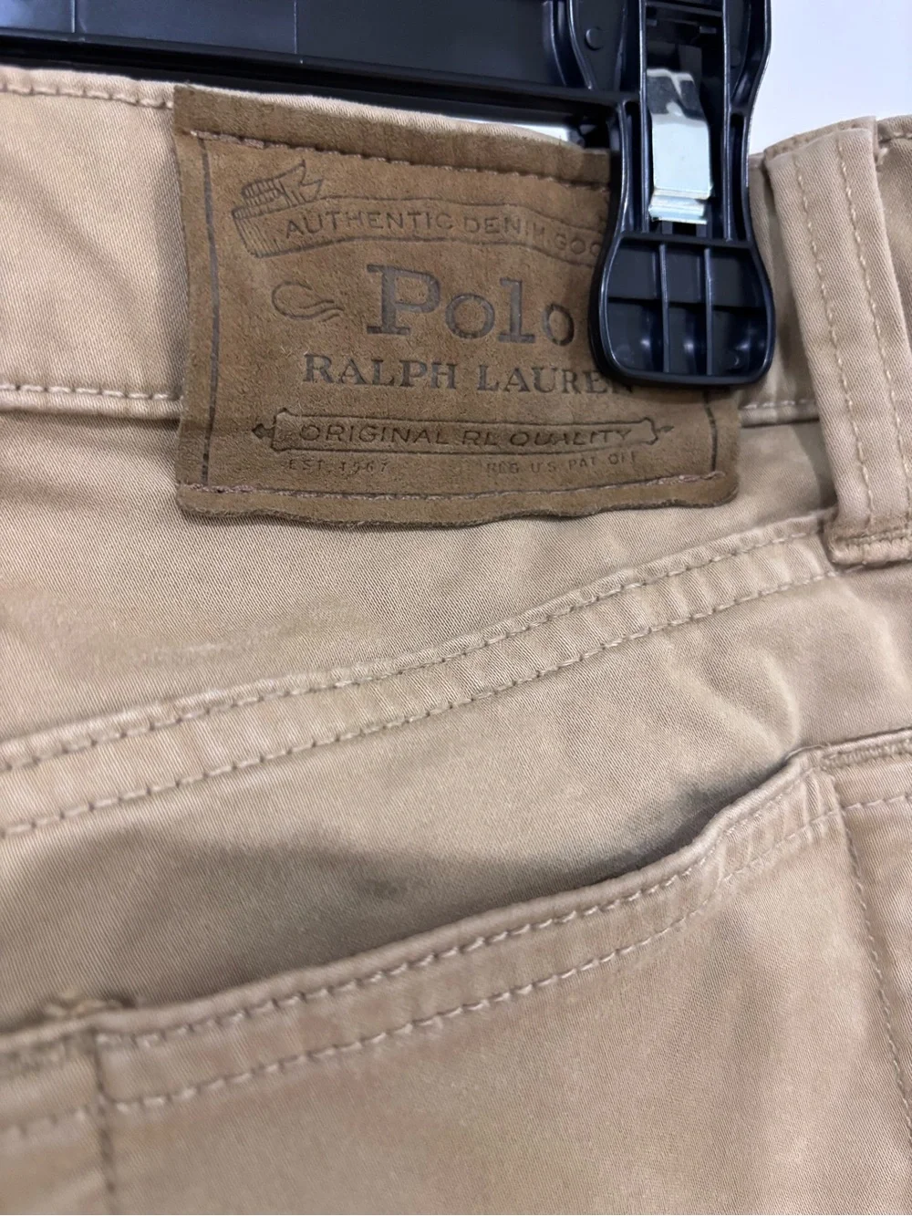 Ralph Lauren Polo Khaki Straight-Leg Pants